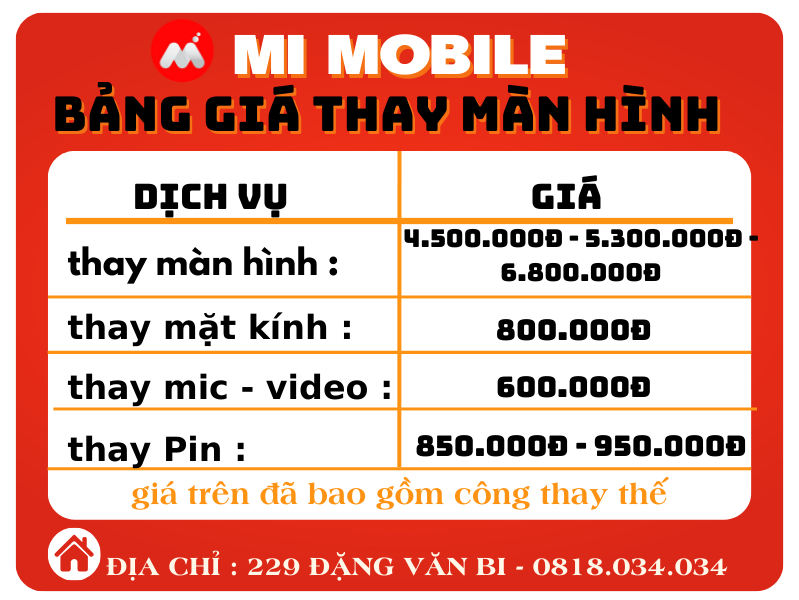 Thay màn hình iPhone 13 Pro