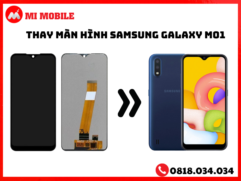 Thay Màn Hình Samsung Galaxy M01